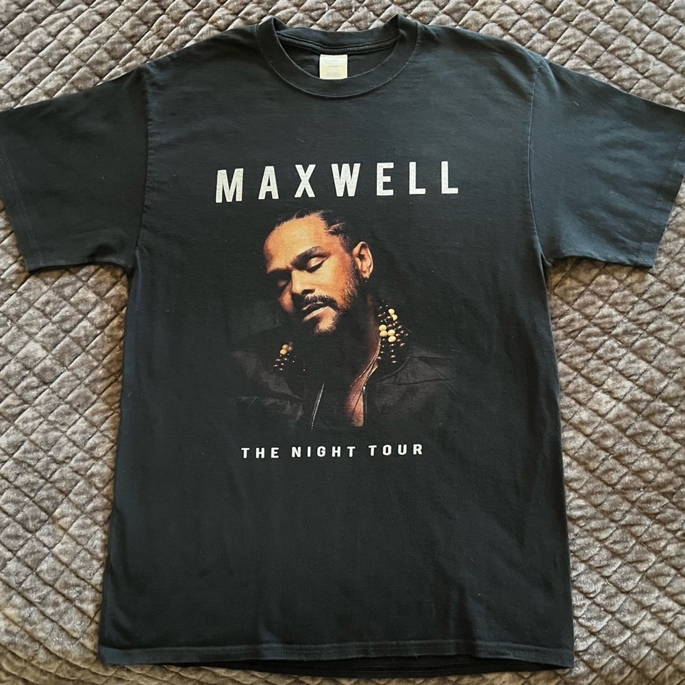 Maxwell The Night Tour 2023 Tee Shirt in black - M